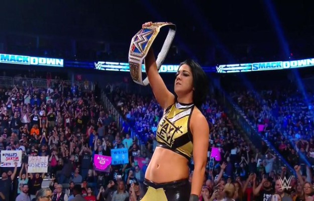 Bayley gana el titulo de WWE SmackDown en el WWE Draft 2019