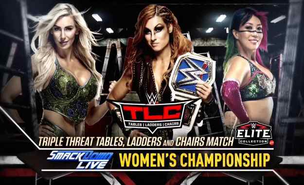 Becky Lynch se enfrentará a Charlotte Flair y Asuka en un TLC match en WWE TLC