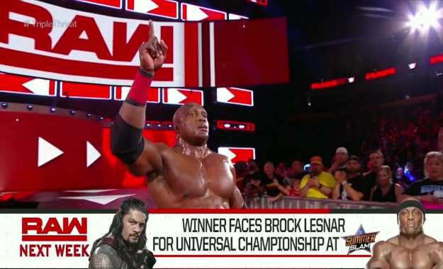 Bobby Lashley se enfrentará a Roman Reigns para determinar el rival de Brock Lesnar en WWE Summerslam