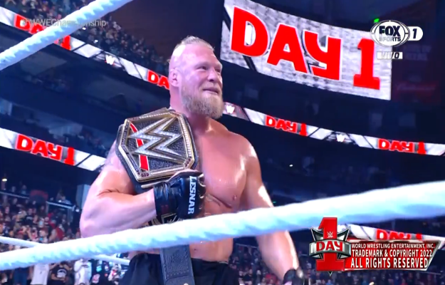 Brock Lesnar WWE Day 1