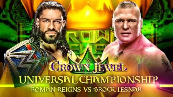 Brock Lesnar aspirante al campeonato Universal en Crown Jewel en Arabia Saudí