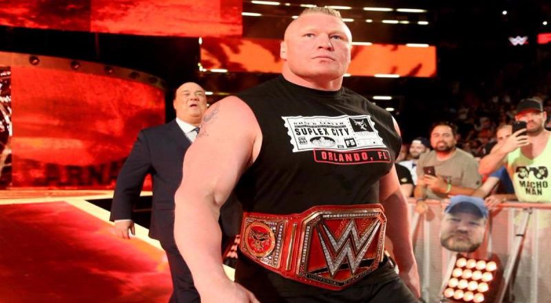 Brock Lesnar en Elimination Chamber