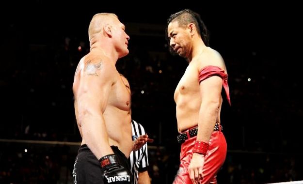 Brock Lesnar vs. Shinsuke Nakamura