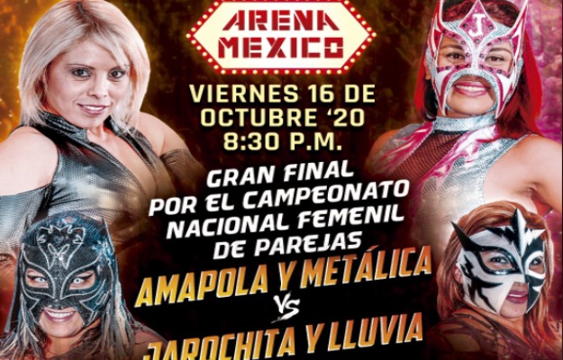 CMLL tendrá nuevas Campeonas Nacionales de Parejas este viernes