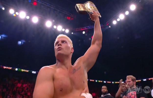 Cody Rhodes gana el campeonato TNT en AEW Rampage