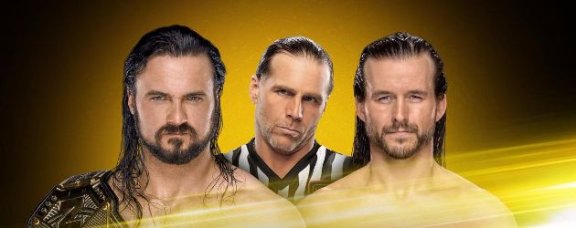 Drew McIntyre defiende el título de NXT ante Adam Cole con Shawn Michaels de árbitro