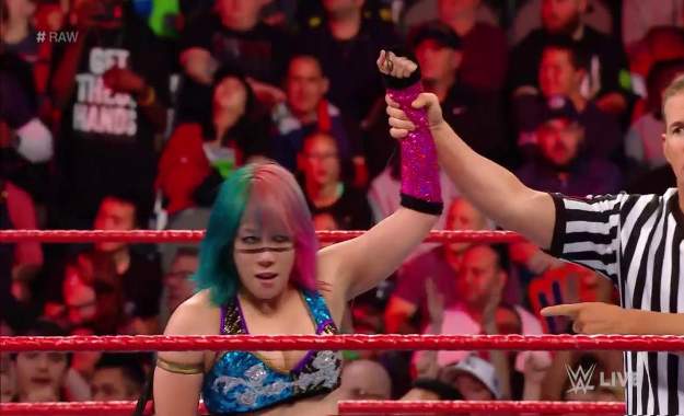 El récord de Asuka sigue creciendo en WWE RAW