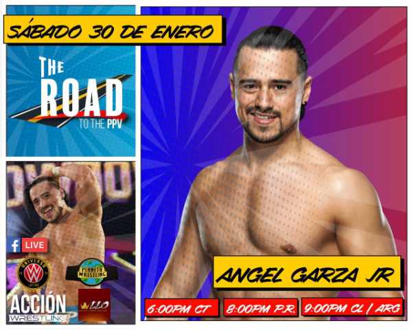 Entrevista a Ángel Garza en el Road to WWE Royal Rumble 2021