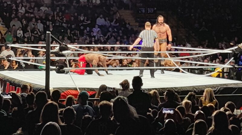 Accidente en el ring de WWE en WWE Newcastle
