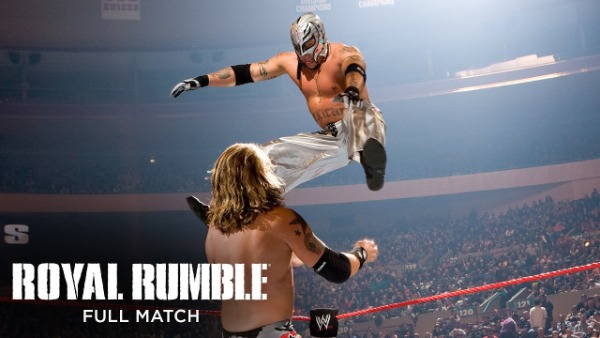 VIDEOS WWE: Edge vs. Rey Mysterio en Royal Rumble 2008