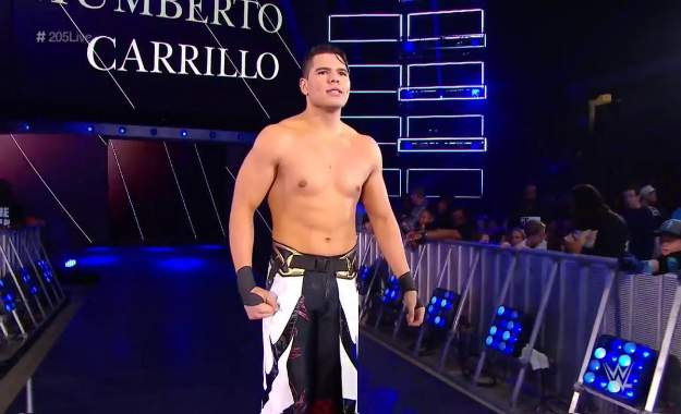 Humberto Carrillo debuta en WWE 205 Live