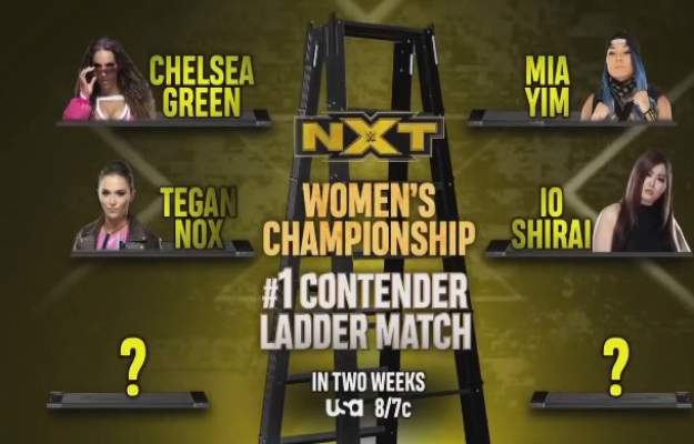 Io Shirai clasificada para el Ladder Match de NXT