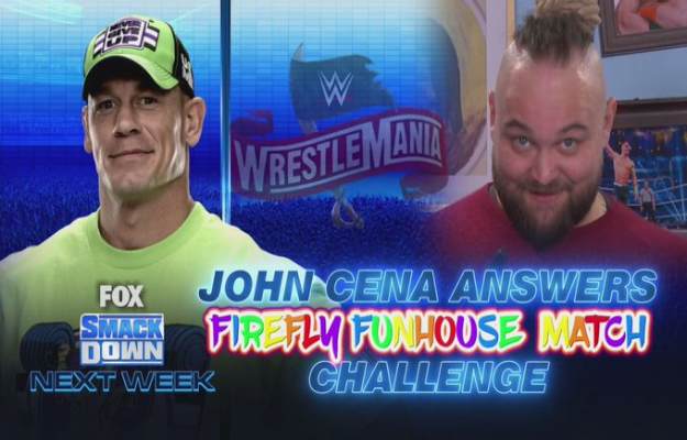 John Cena vs Bray Wyatt en Wrestlemania será un Firefly Funhouse match