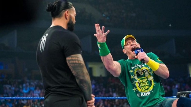 John Cena y Roman Reigns no practicaron su segmento