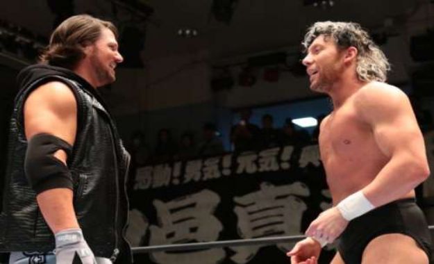 Kenny Omega dice que un combate contra AJ Styles en Wrestlemania es la única forma de ir a WWE