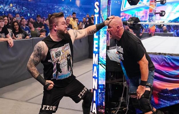 Kevin Owens & Stone Cold WWE WrestleMania 38