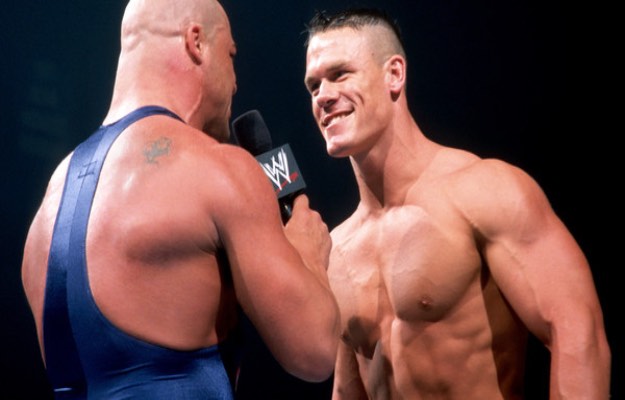 Kurt Angle recuerda el debut de John Cena