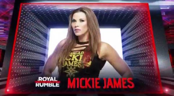 La campeona de Knockouts de Impact Mickie James participará en el Royal Rumble