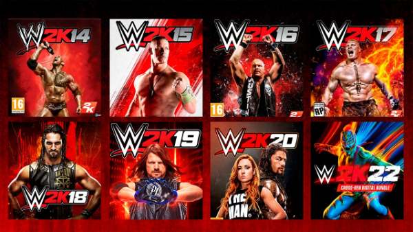 Las mejores y peores portadas de WWE 2K