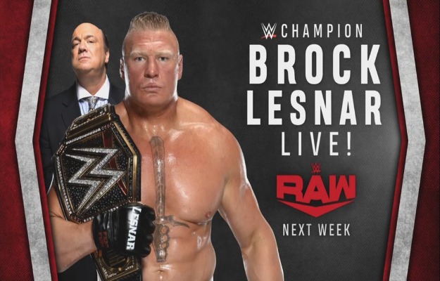 Lesnar WWE RAW