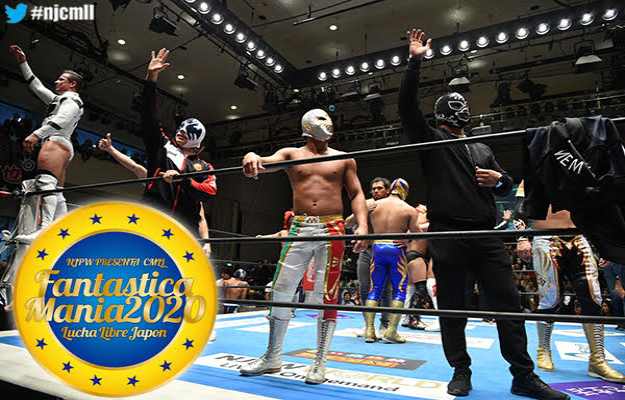 Luchadores Fantasticamania 2020 CMLL NJPW
