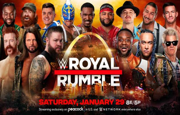 Luchadores WWE Royal Rumble