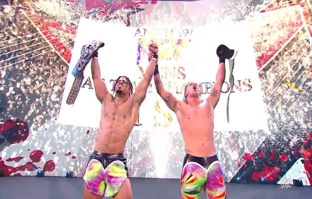 MSK ganan los campeonatos en pareja en WWE NXT Stand & Deliver