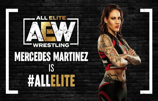 Mercedes Martinez firma con All Elite Wrestling