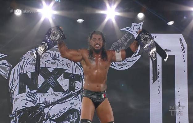 NXT TakeOver Stand & Deliver_ Santos Escobar es el Undisputed Cruiserweight Champion