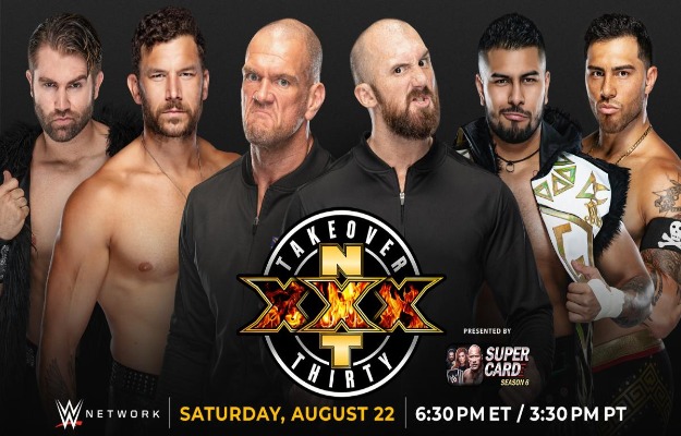 NXT TakeOver XXX_ Breezango lucharán por los títulos Tag Team de NXT