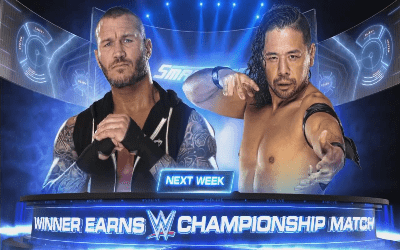 SmackDown Nakamura ante Randy Orton
