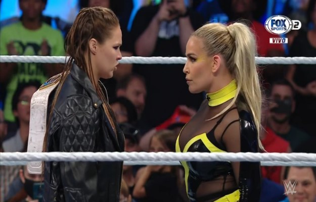 Natalya & Ronda Rousey SmackDown