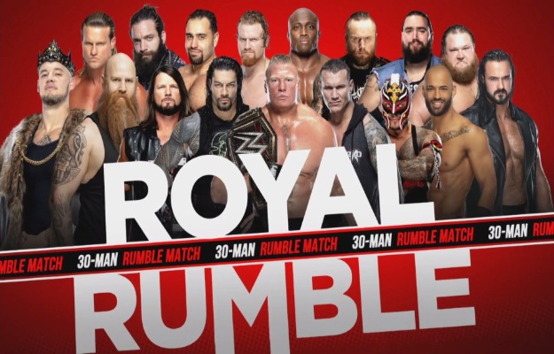 Luchadores Royal Rumble
