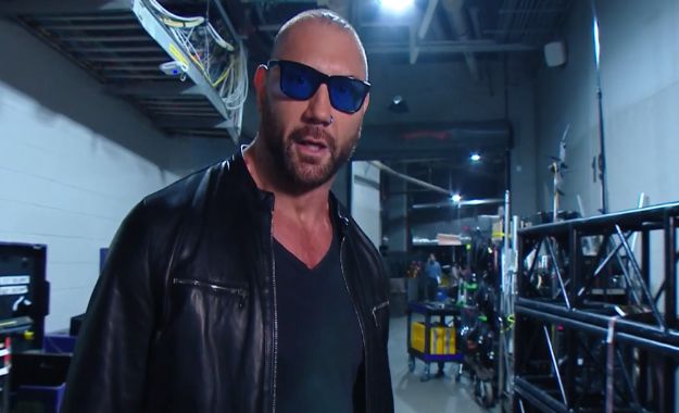 Planes originales para Batista en el show de RAW de esta semana