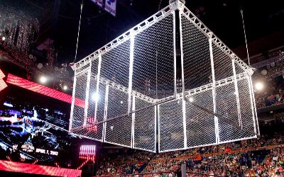 Mick Foley regresa a WWE Smackdown y anuncia lo que pasará con el WWE USA Title RAW-Steel-cage-match