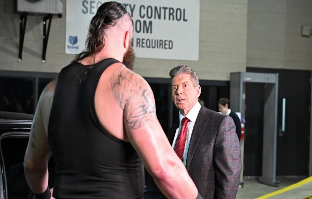 Vince McMahon y Braun Strowman