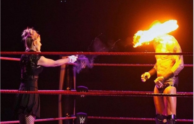 Randy Orton fire