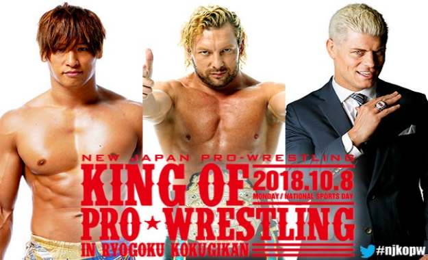 Resultados NJPW King of Pro-Wrestling 2018