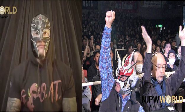 Rey Mysterio en NJPW
