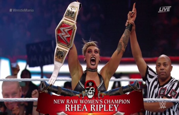 Rhea Ripley Wrestlemania 37