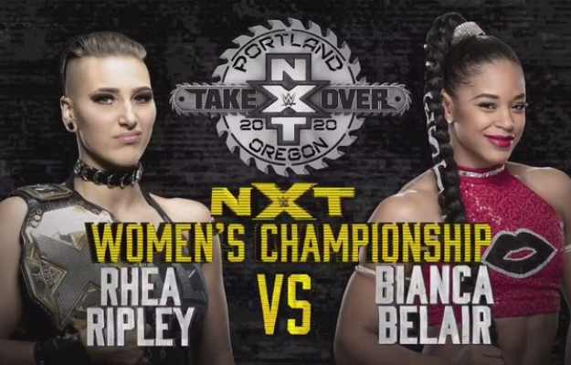 Rhea Ripley retiene el campeonato femenino en NXT Takeover Portland