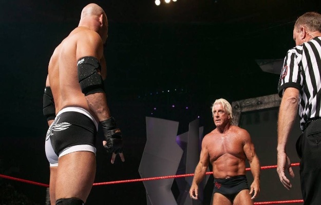 Ric Flair reconoce el gran trabajo de Goldberg