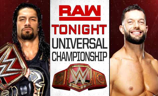 Roman Reigns defenderá el Universal Championship contra Finn Balor en WWE RAW