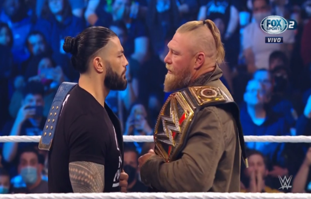 Roman Reigns y Brock Lesnar