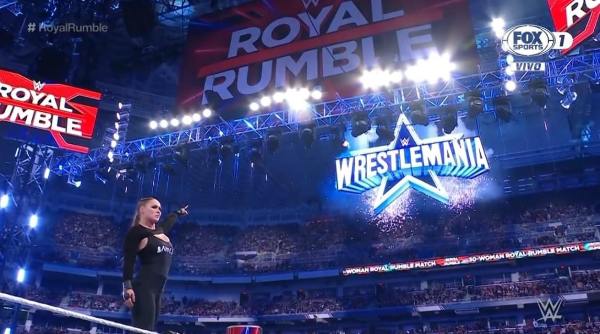 Ronda Rousey gana el WWE Royal Rumble 2022