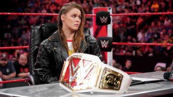 Ronda Rousey llega a WWE Royal Rumble