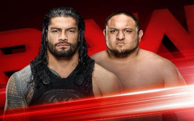 Samoa Joe vs Roman Reigns