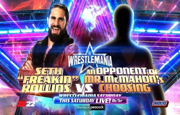 Seth Rollins WrestleMania 38