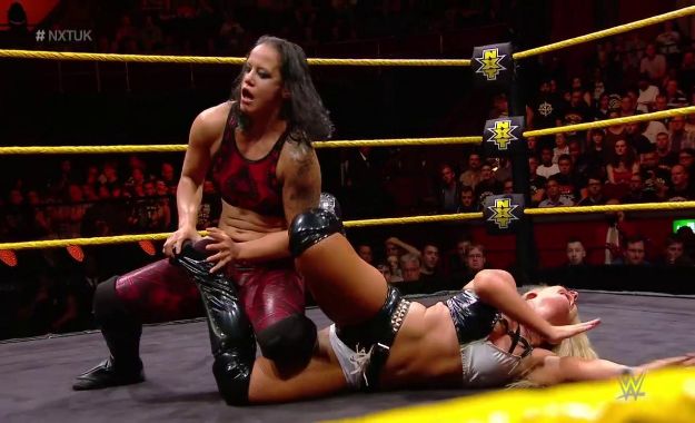 Shayna Baszler defiende el campeonato femenino de NXT en Reino Unido