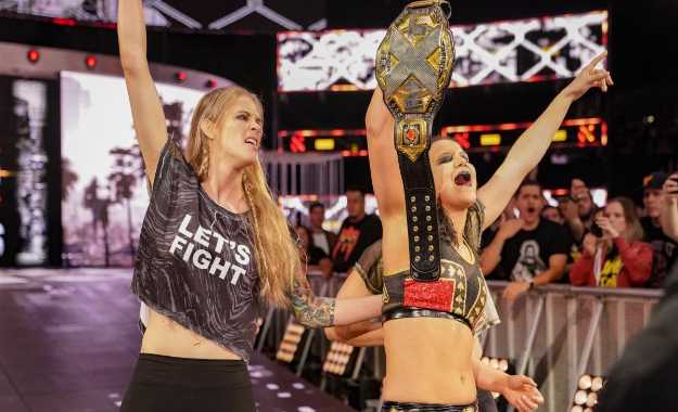 Shayna Baszler retiene el título femenino de NXT